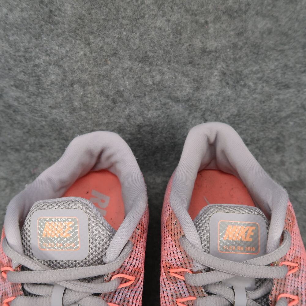 Nike Shoes Womens 8.5 Athletic Trainer Flex RN 2018 Running Sneaker Workout Pink - Picture 3 of 12